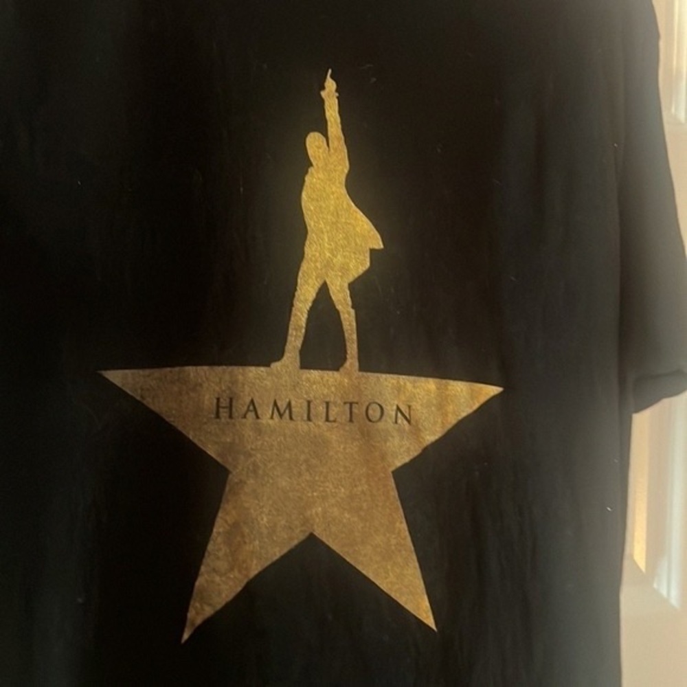 Hamilton Black Cotton T-Shirt